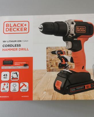 trapano avvitatore Black & Decker