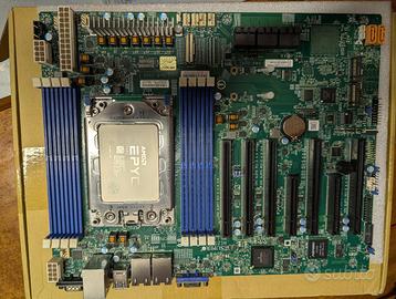 AMD EPYC 7402+Supermicro H12SSL-i+256GB+Fan