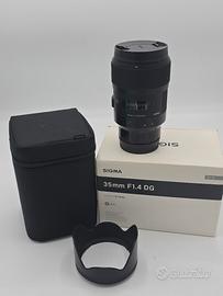 SIGMA 35 F1.4 DG ART X SONY FE