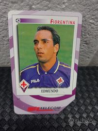 Tessera telefonica Panini Edmundo fiorentina
