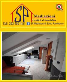 Mansarda con posto auto interno