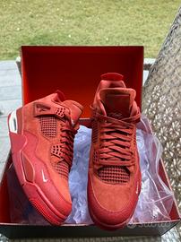 Scarpe da basket Air Jordan 4, arancioni, taglia38
