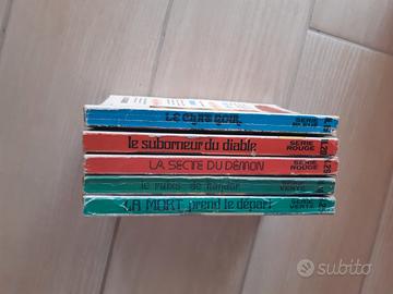 5 fumetti erotici anni 70 in lingua francese