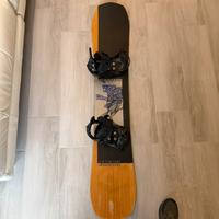Tavola snowboard assasin salomon e set completo