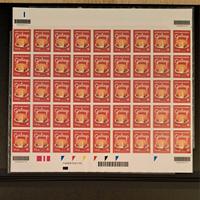 Francobollo italiano GALUP in foglio intero