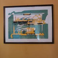 Litografia Remo Brindisi