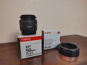 Canon EF 50 mm f 1/8 II