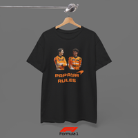 Maglietta Formula Uno Papaya Rules