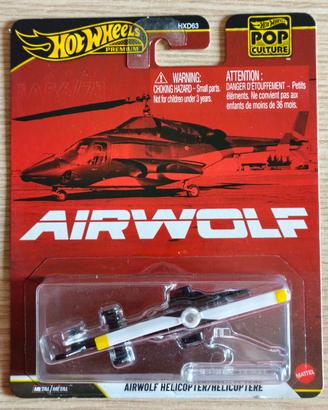 Hot Wheels Airwolf Helicopter