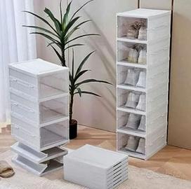 Organizzatore scarpe a 6 cubi 