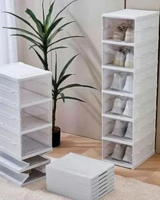 Organizzatore scarpe a 6 cubi 