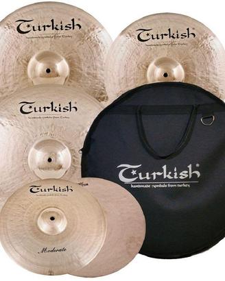 set piatti turkish moderate brilliant in bronzo B2