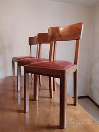 Sedie anni 50 di artigianato toscano