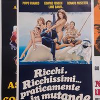 Locandine cinema commedie Italiana 