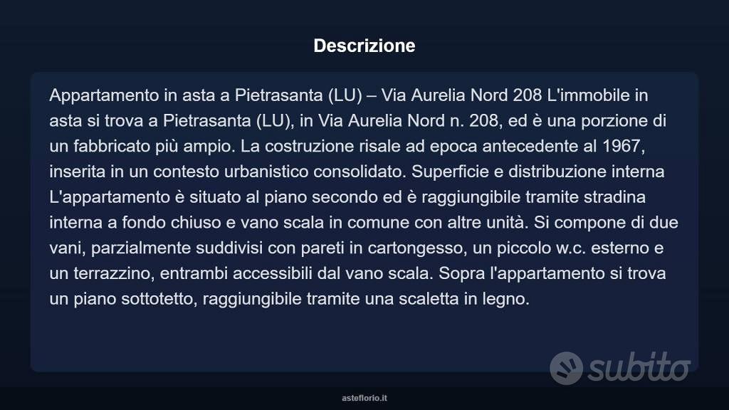Appartamento – Pietrasanta, Lucca - Vista 4