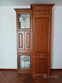 CUCINA COMPLETA IN LEGNO MASSICCIO