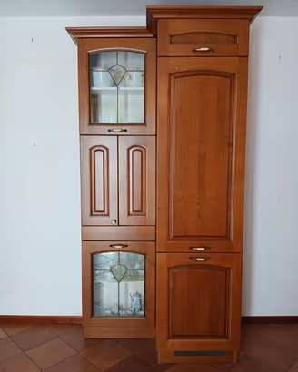 CUCINA COMPLETA IN LEGNO MASSICCIO
