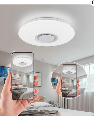 lampada da soffitto plafoniera led - audio