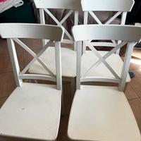 sedie ikea bianche
