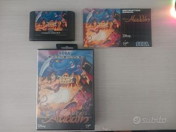 ALADDIN DISNEY + BRUTAL SEGA MEGADRIVE COMPLETI!