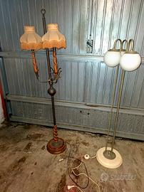 n.2 LAMPADE DA TERRA ( ALBERELLO STILNOVO ecc. ) 