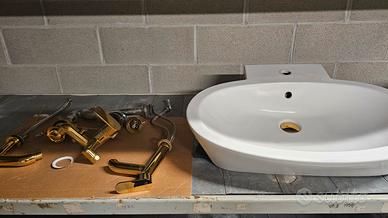 Set Rubinetteria Jacuzzi by Paini + Lavabo