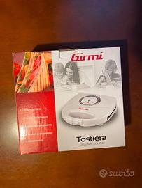 Tostiera Girmi 750W con piastre antiaderenti