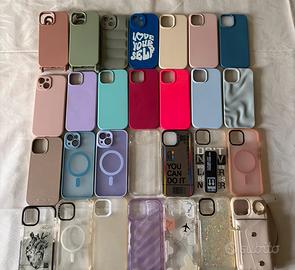 Lotto 28 cover iPhone 15- varie tipologie