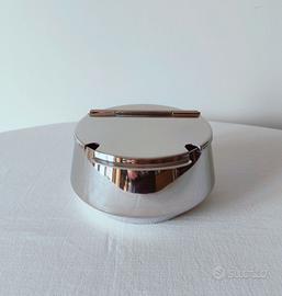 Alfra Alessi zuccheriera vintage, inox 18/10