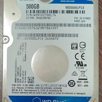 HDD 3.5"/2.5" 500GB/1TB 10/15/20