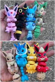 Portachiavi eeveelution (prezzo al pezzo )