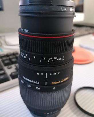 Sigma 70-300 / 4-5,6 APO DG Macro 1:2 Per Nikon AF