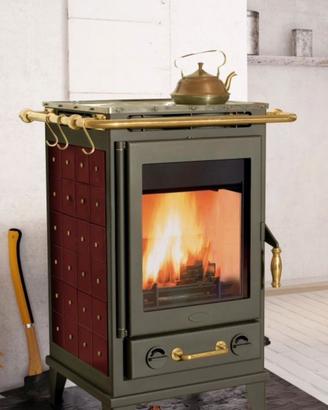 Stufa a legna-cucina economica Fireplace