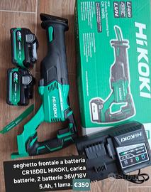 Seghetto frontale a batteria CR18DBL HIKOKI HITACH