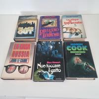 Lotto libri thriller drammatici 6 romanzi Morbo