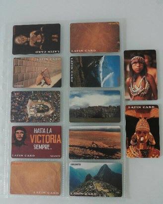 SCHEDE TELEFONICHE LATIN CARD