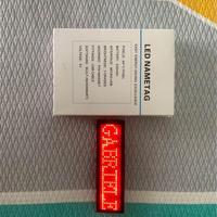 Badge luminoso programmabile