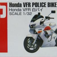 Takara Tomy Tomica 4 Honda VFR Police Bike White