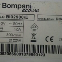 Sportello oblò Bompani mod. Bio2900/e