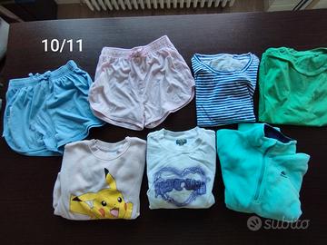 vestiti bambina usati 10/11 anni