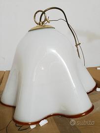 Lampadario vetro di murano 