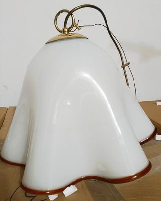 Lampadario vetro di murano 