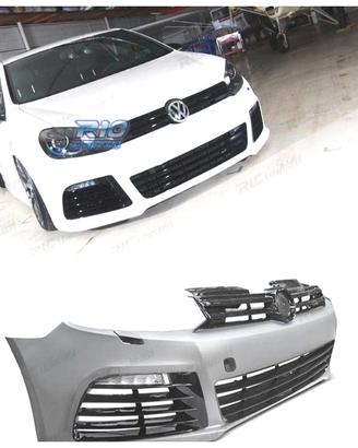 PARAURTI ANTERIORE VOLKSWAGEN VW GOLF 6 08-12 LOOK