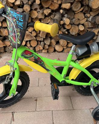 Bici bimbo da 12 pollici Tartarughe Ninja