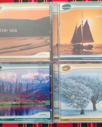 Lotto 4 CD musica natura - relax