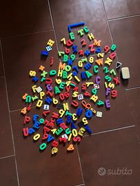 lettere magnetiche alfabeto Frigorifero