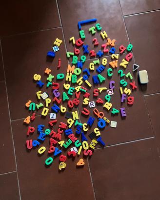 lettere magnetiche alfabeto Frigorifero