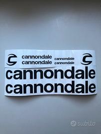 Adesivi Stickers Vinyl Decal CANNONDALE - nuovo