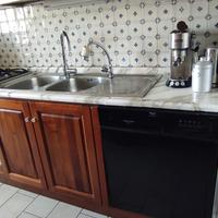 Cucina in legno di noce