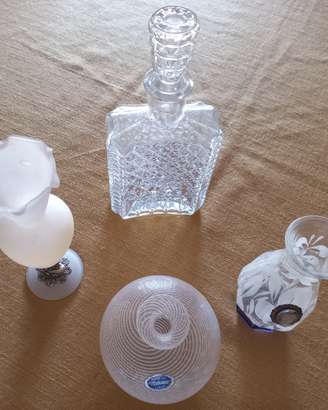 Oggettistica varia (alcuni Murano)